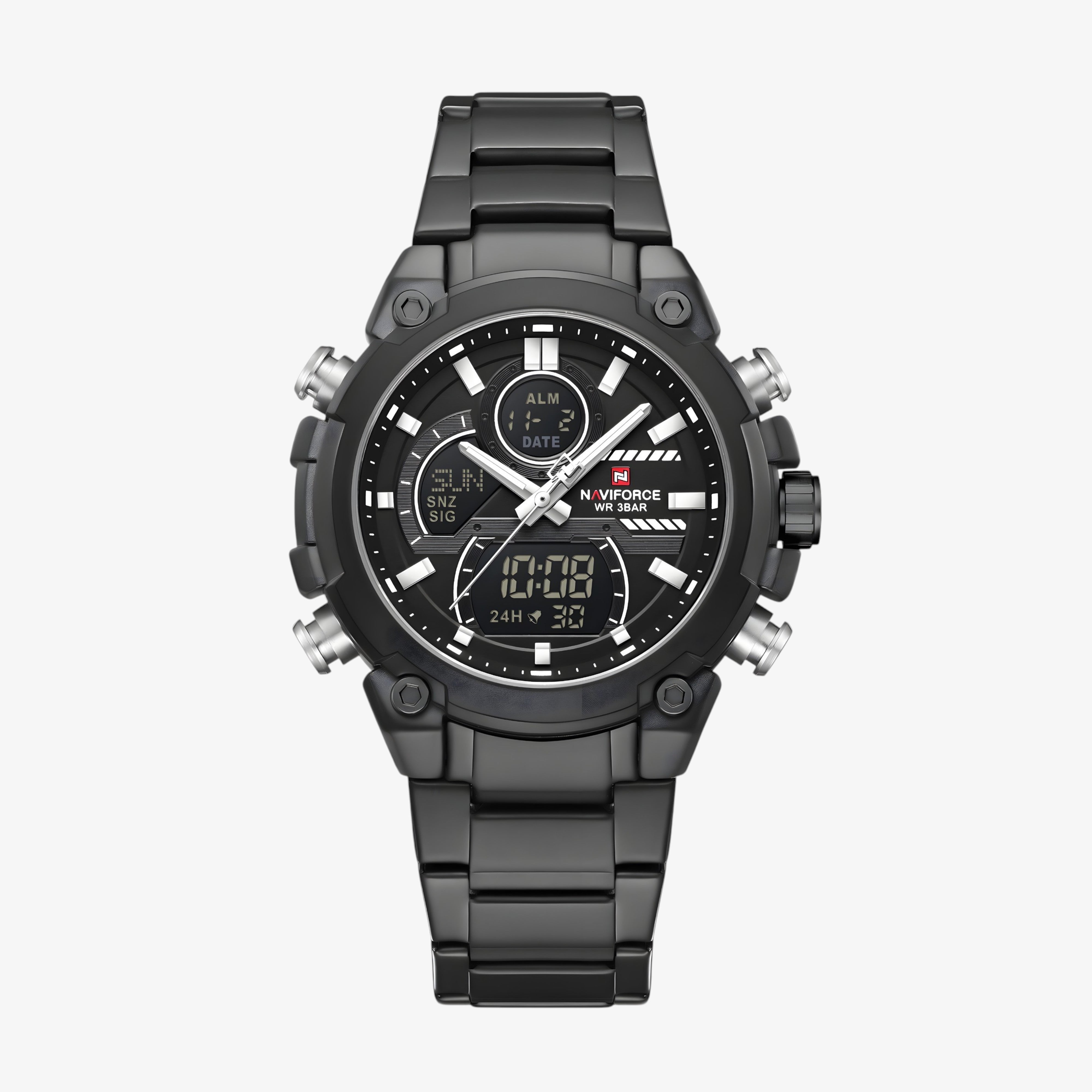 Muški Sportski Sat Naviforce NF9278 – Black