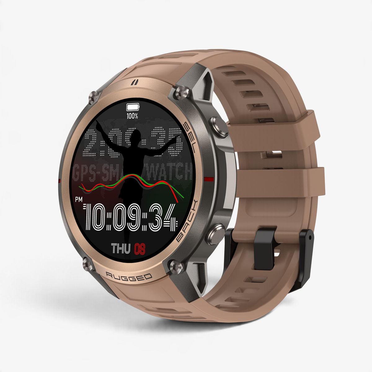 Muški Pametni Sat - Military DM59 Taupe
