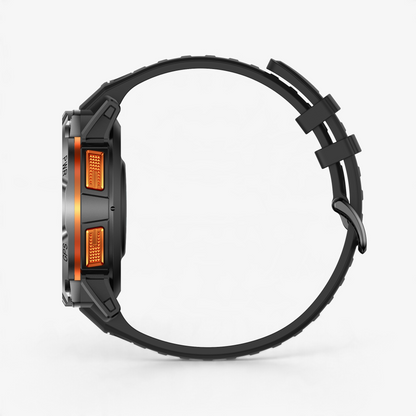 Muški Pametni Sat Military KC108 - Black/Orange