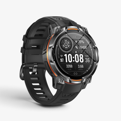 Muški Pametni Sat Military KC108 - Black/Orange