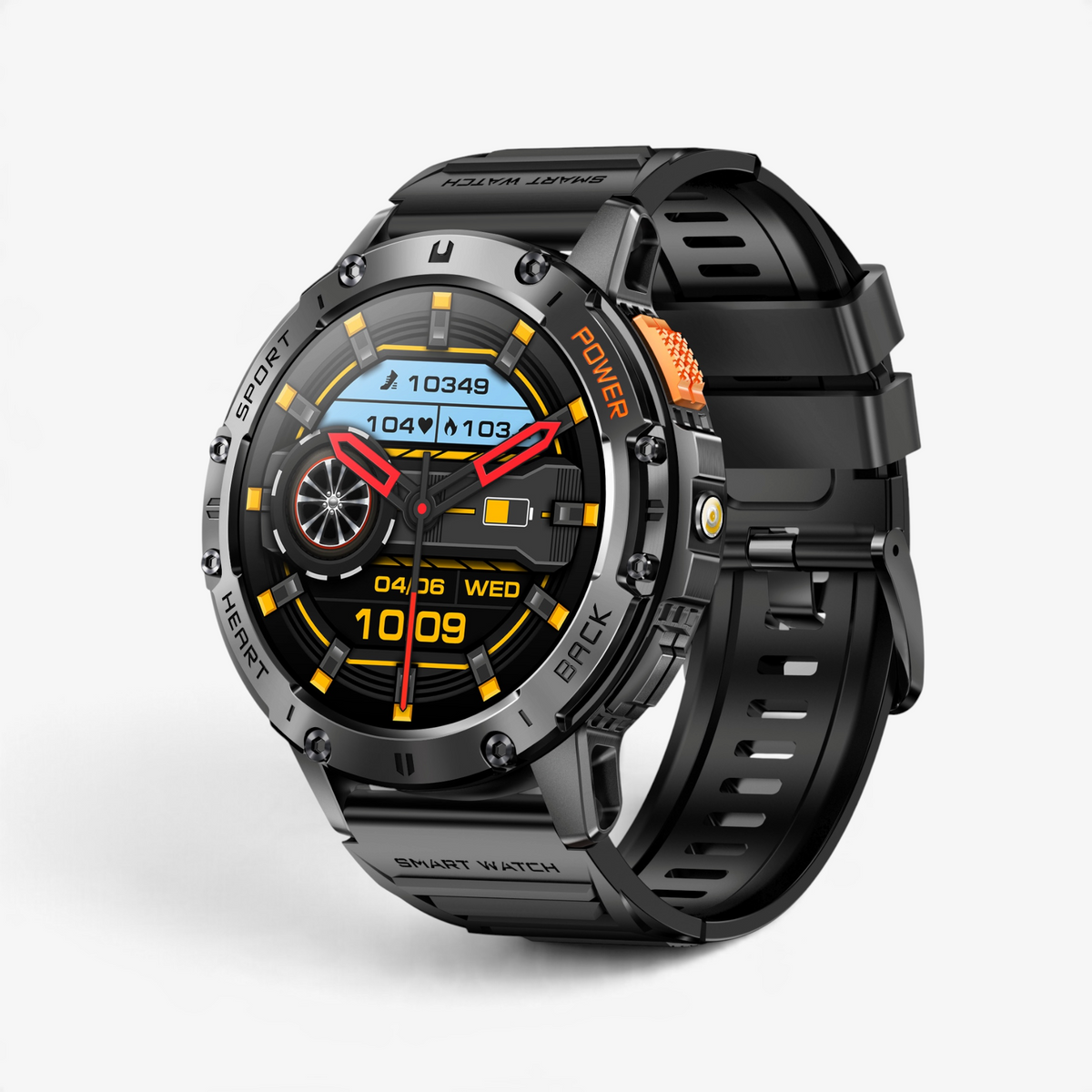 Muški Pametni Sat - Military K65 Black