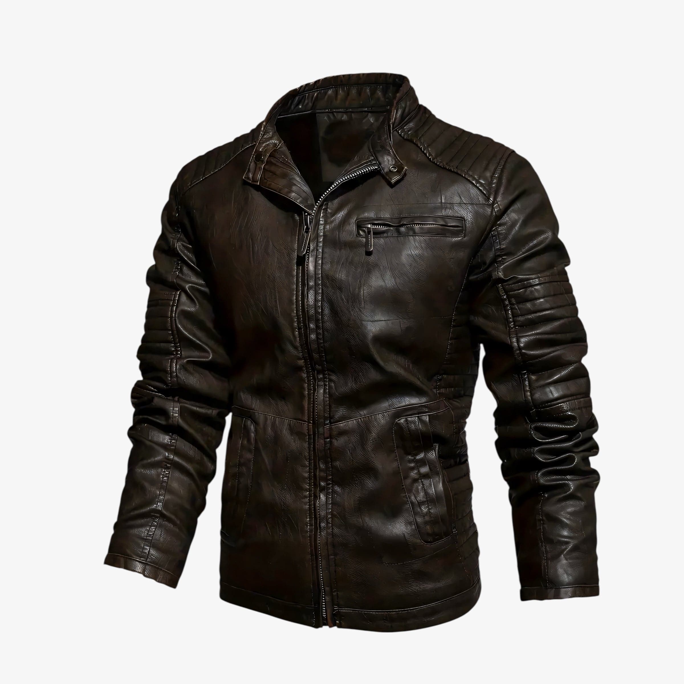 Muška Kožna Jakna sa termo postavom - Legion Burbon