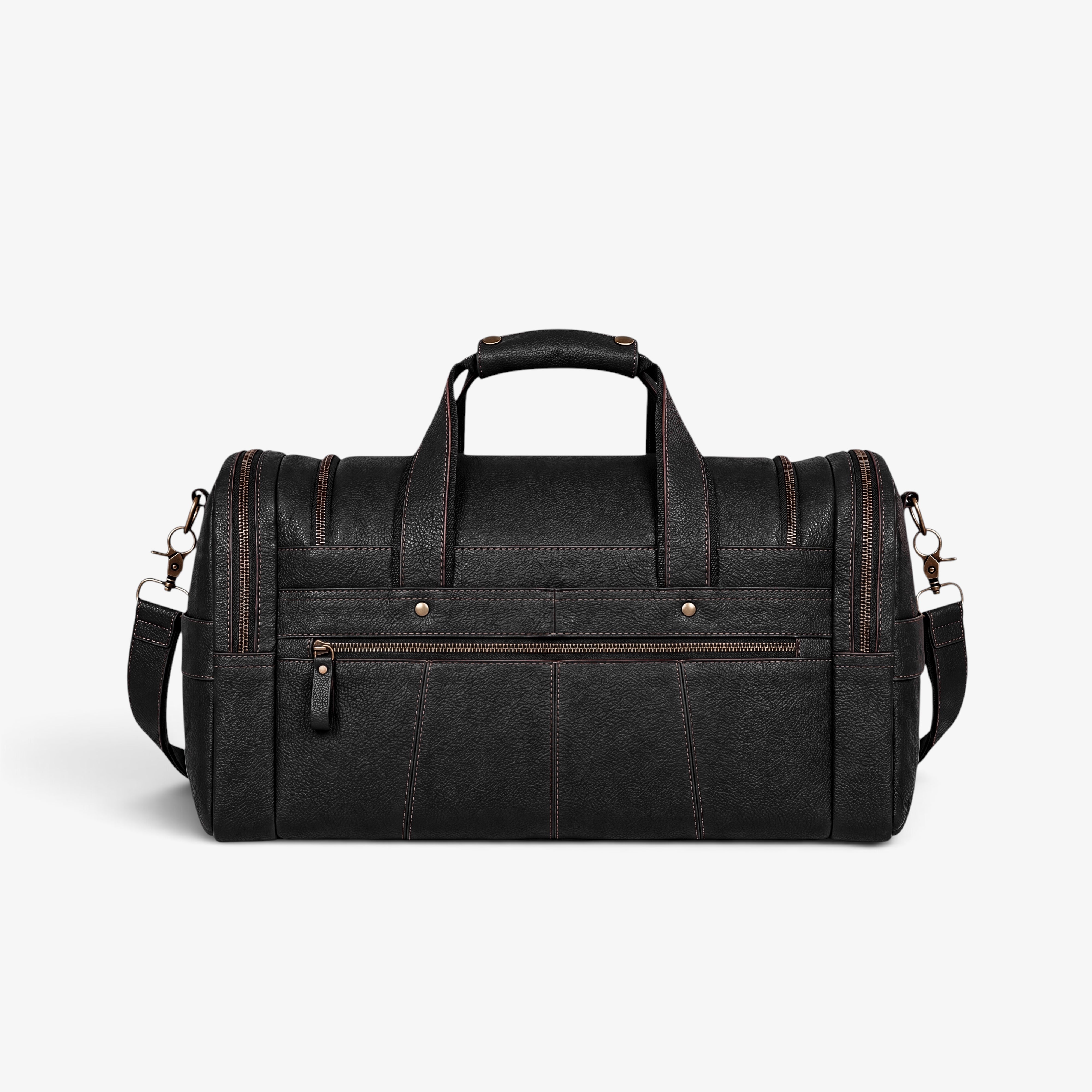 MUŠKA KOŽNA PUTNA TORBA - HERMES BLACK