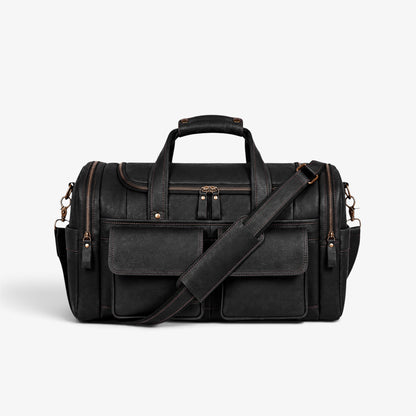 MUŠKA KOŽNA PUTNA TORBA - HERMES BLACK