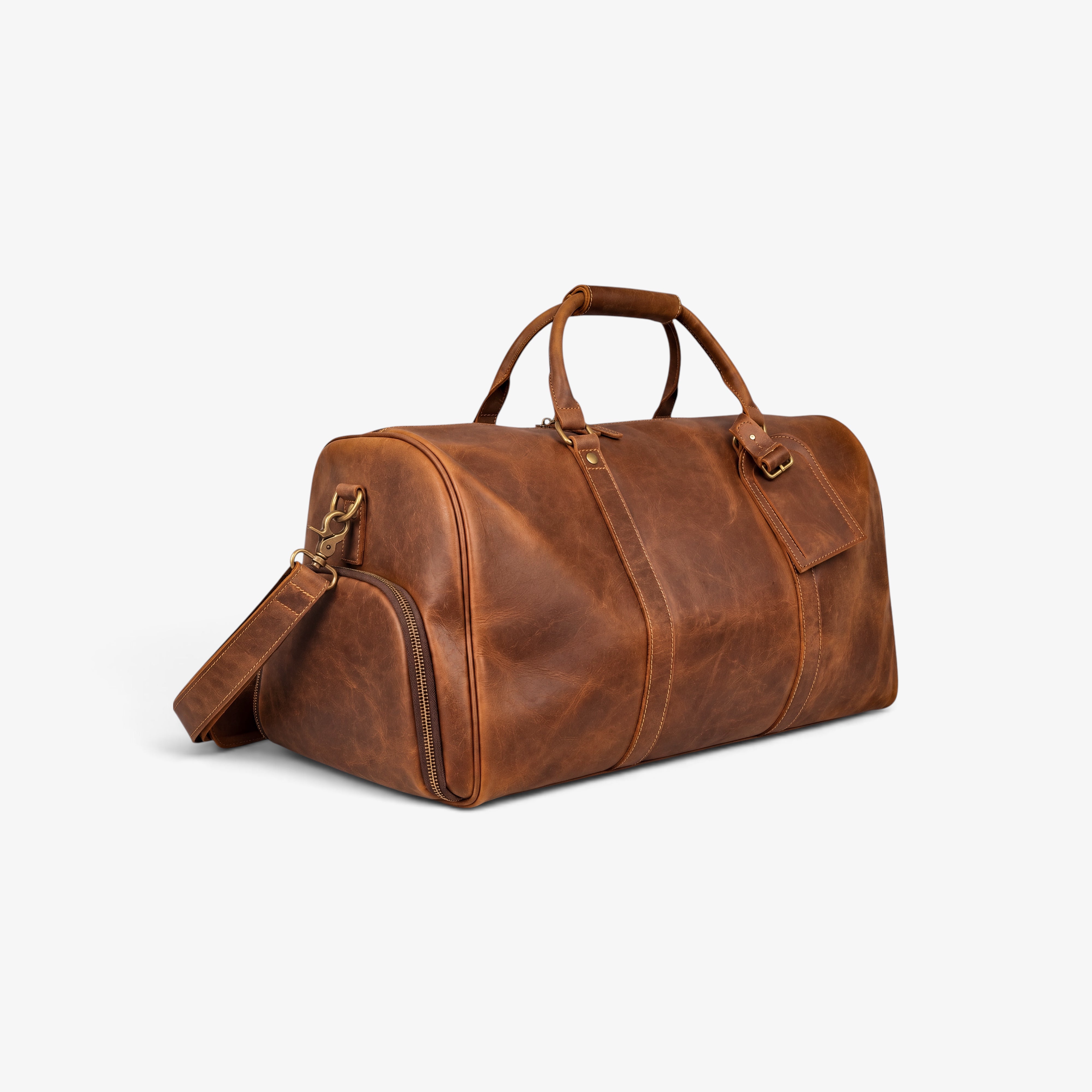 MUŠKA KOŽNA PUTNA TORBA - WINCHESTER CAMEL