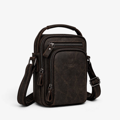 Muška Kožna Torba - Be Brave Denver Dark Brown