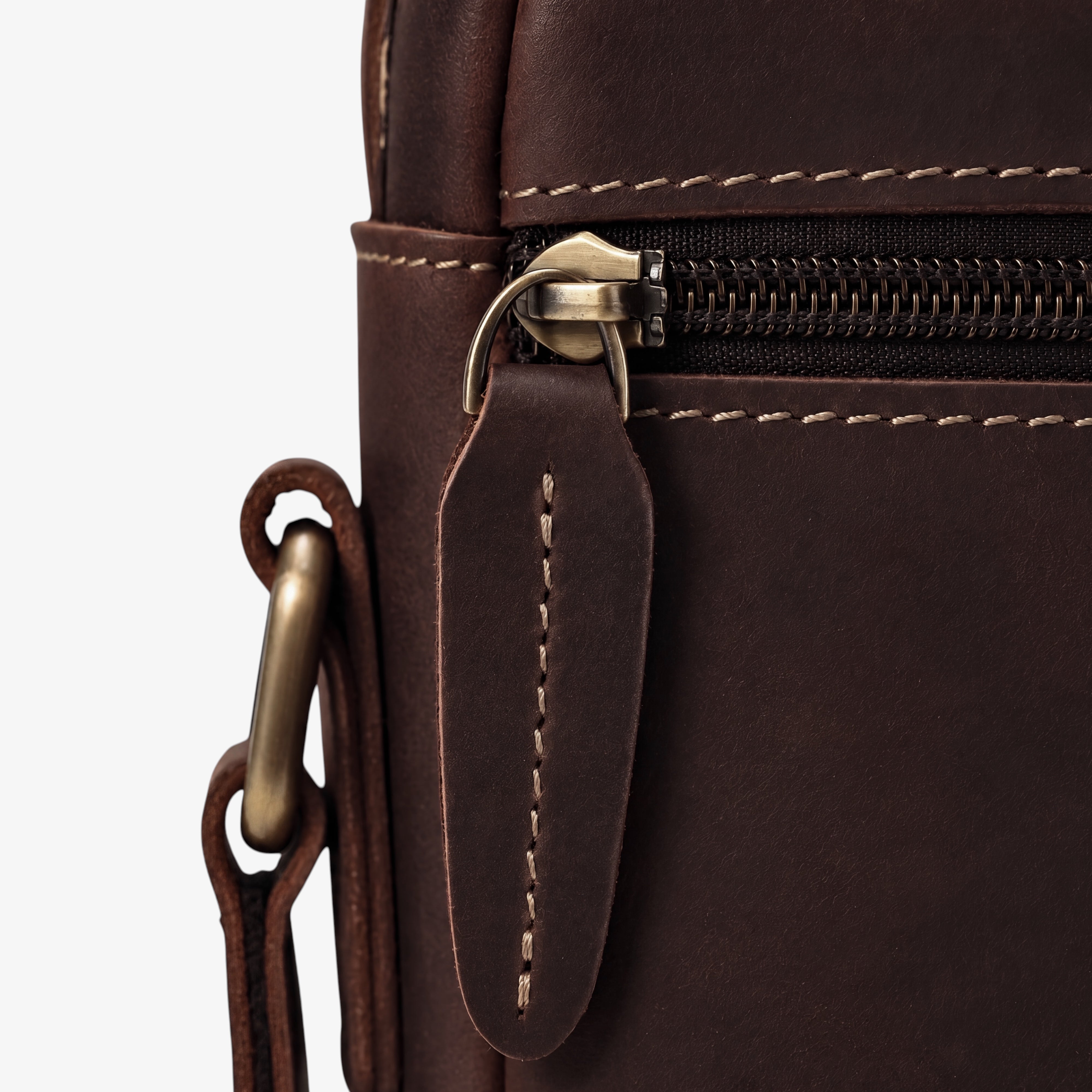 MUŠKA KOŽNA TORBA ZA LAPTOP 13/15 Inča – NORDEEP BROWN