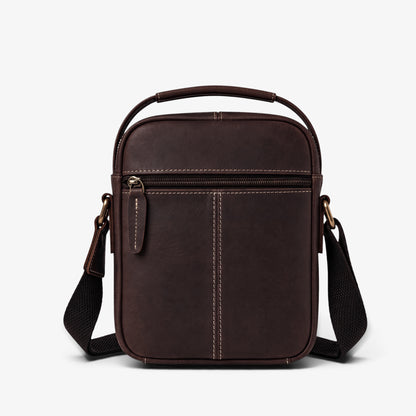 MUŠKA KOŽNA TORBA ZA LAPTOP 13/15 Inča – NORDEEP BROWN