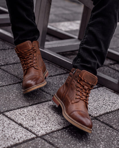 Muške Cipele od Prirodne kože Oxfords Brown