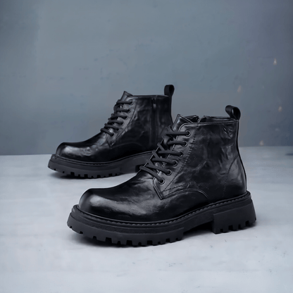 Muške Kožne Cipele Cambridge Classic Black 🦬