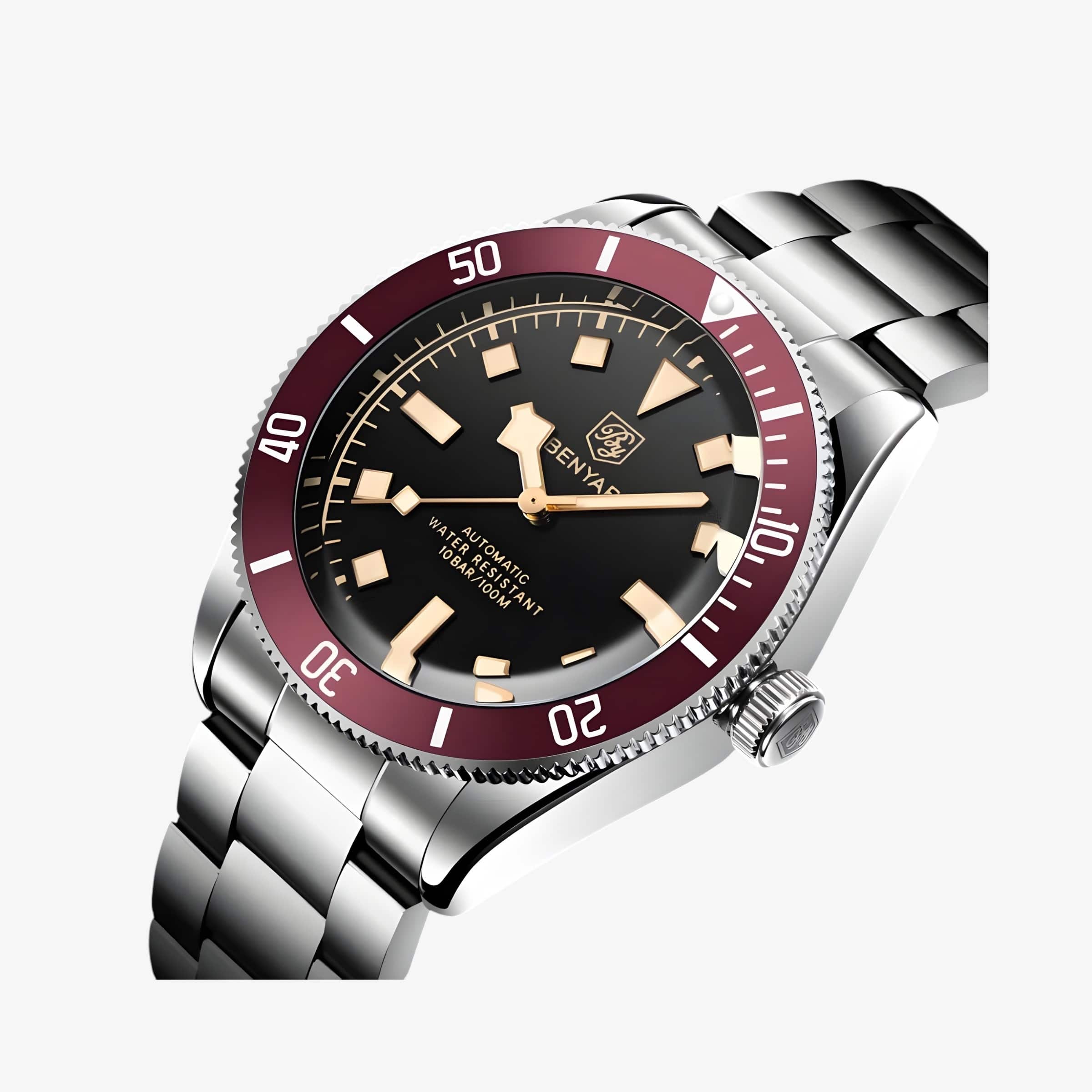 Muški Automatik Sat Benyar BB58 - Red
