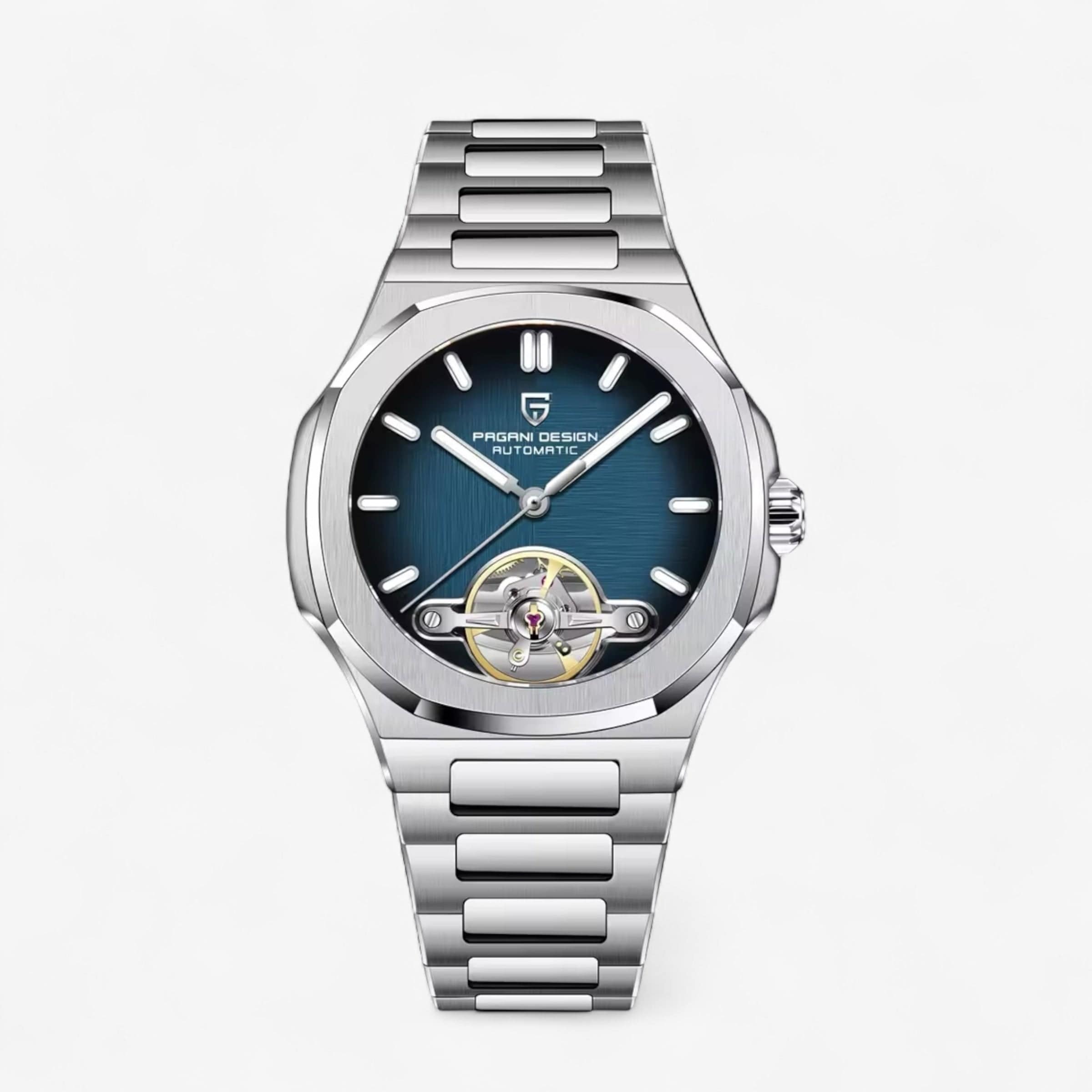Muški Automatik Sat Pagani Design PD-YS025 - Business Blue
