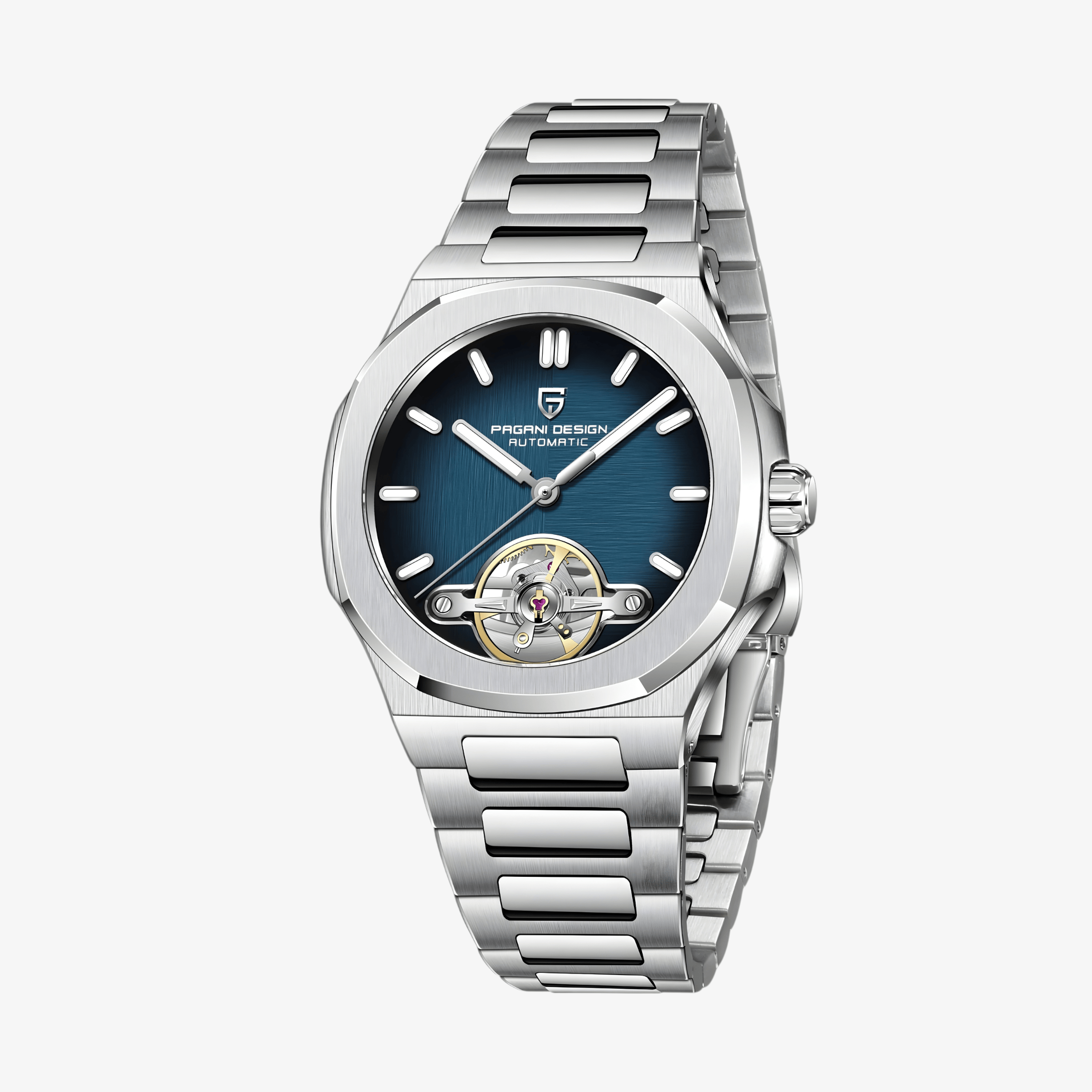 Muški Automatik Sat Pagani Design PD-YS025 - Business Blue