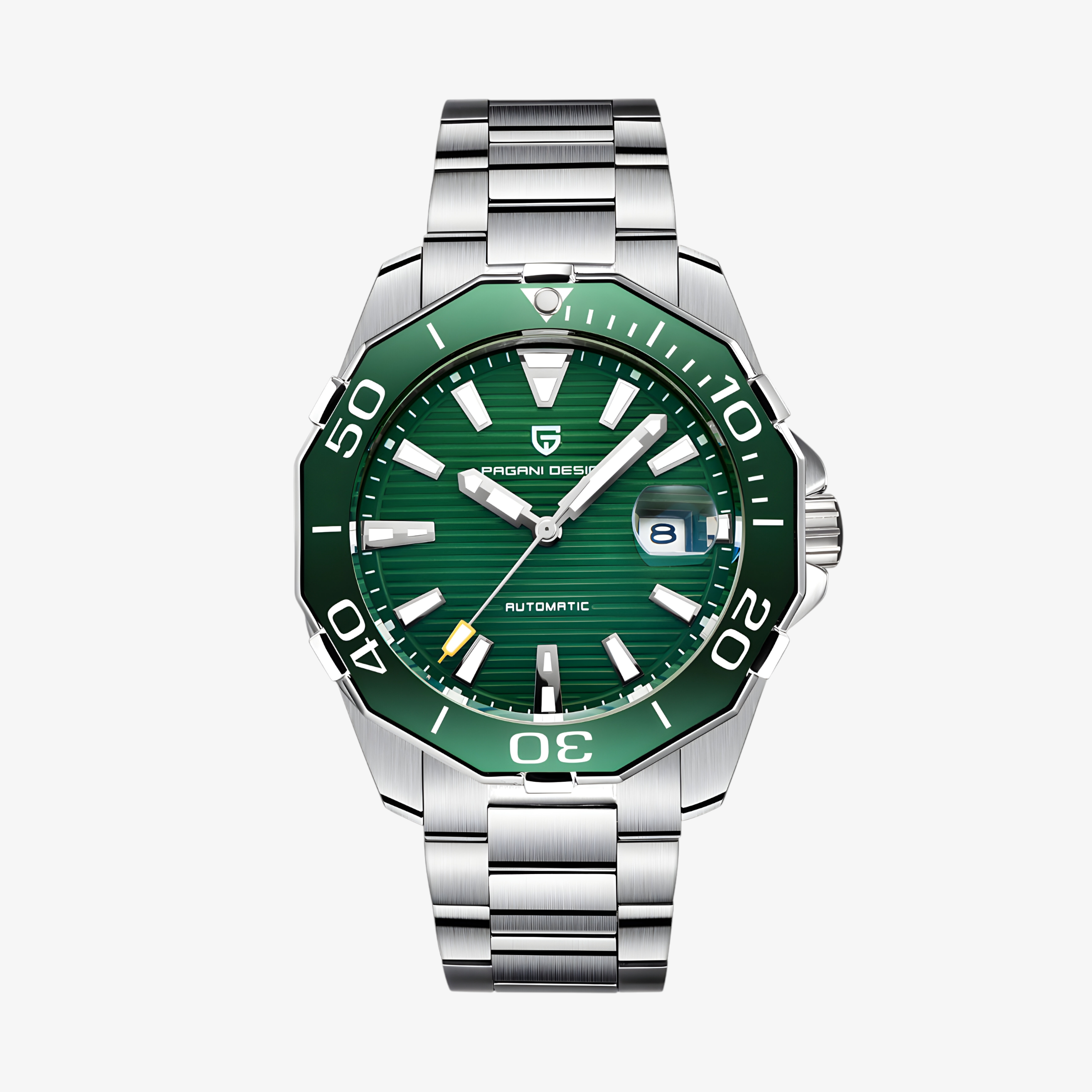 Muški Automatik Sat Pagani Design PD1617 – Green Seamaster