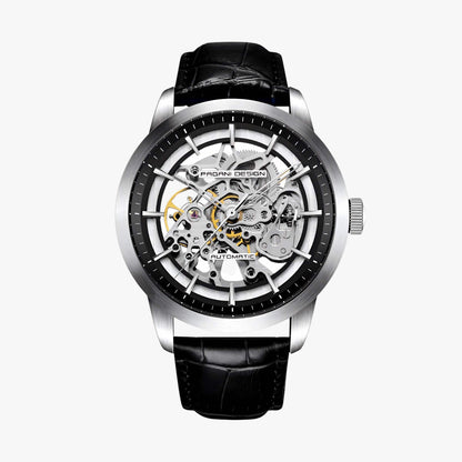 Muški Automatik Sat Pagani Design PD1638 Skeleton - Black