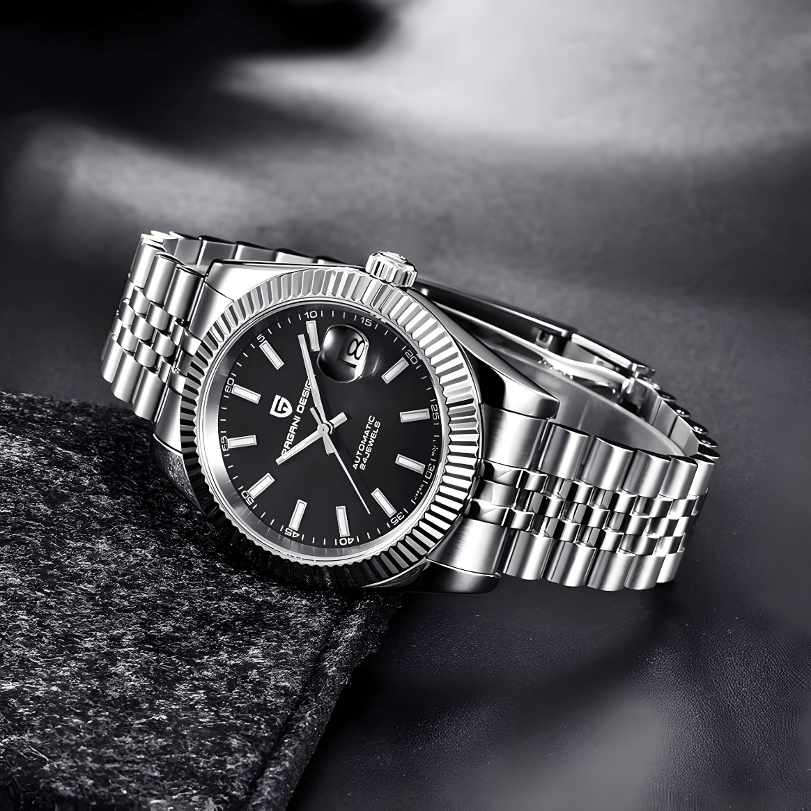 Muški Automatik Sat Pagani Design PD1645 - Black Homage