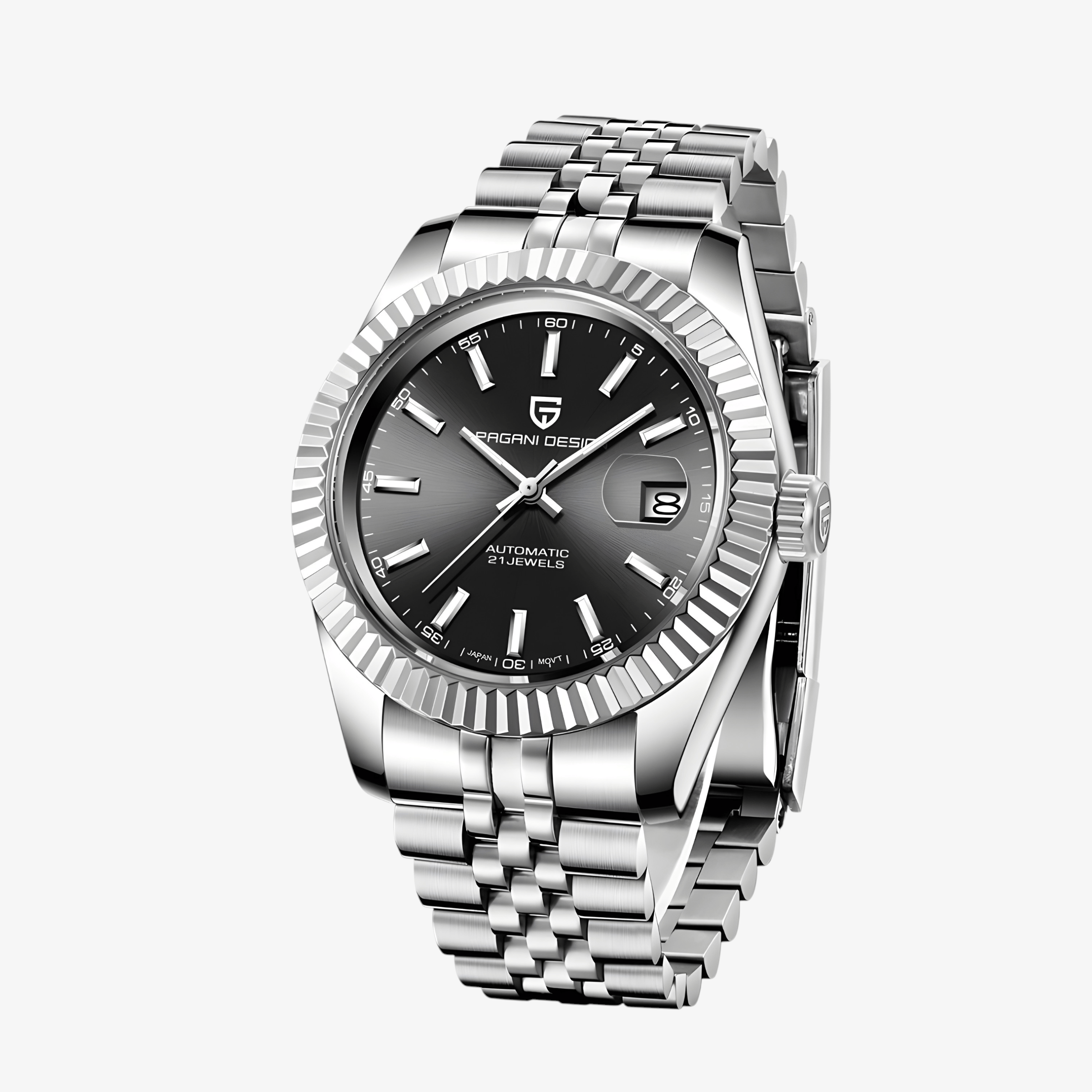 Muški Automatik Sat Pagani Design PD1645 - Black Homage