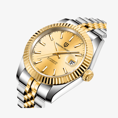 Muški Automatik Sat Pagani Design PD1645 - Gold Homage