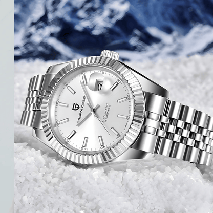 Muški Automatik Sat Pagani Design PD1645 - Silver Homage