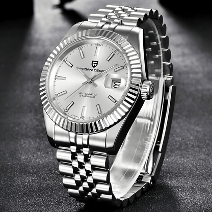 Muški Automatik Sat Pagani Design PD1645 - Silver Homage