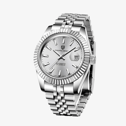 Muški Automatik Sat Pagani Design PD1645 - Silver Homage