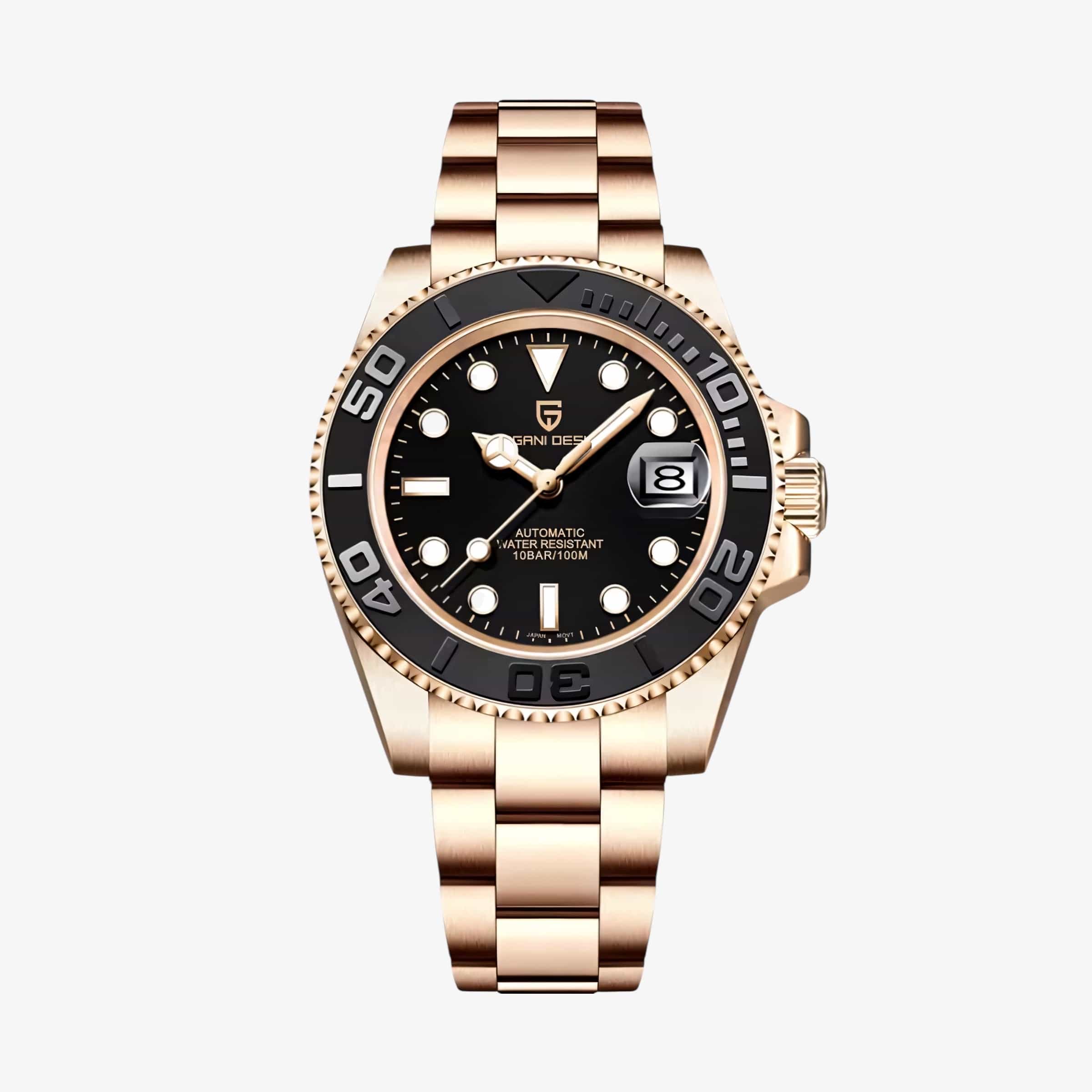 Muški Automatik Sat Pagani Design PD1651 - Royal Gold