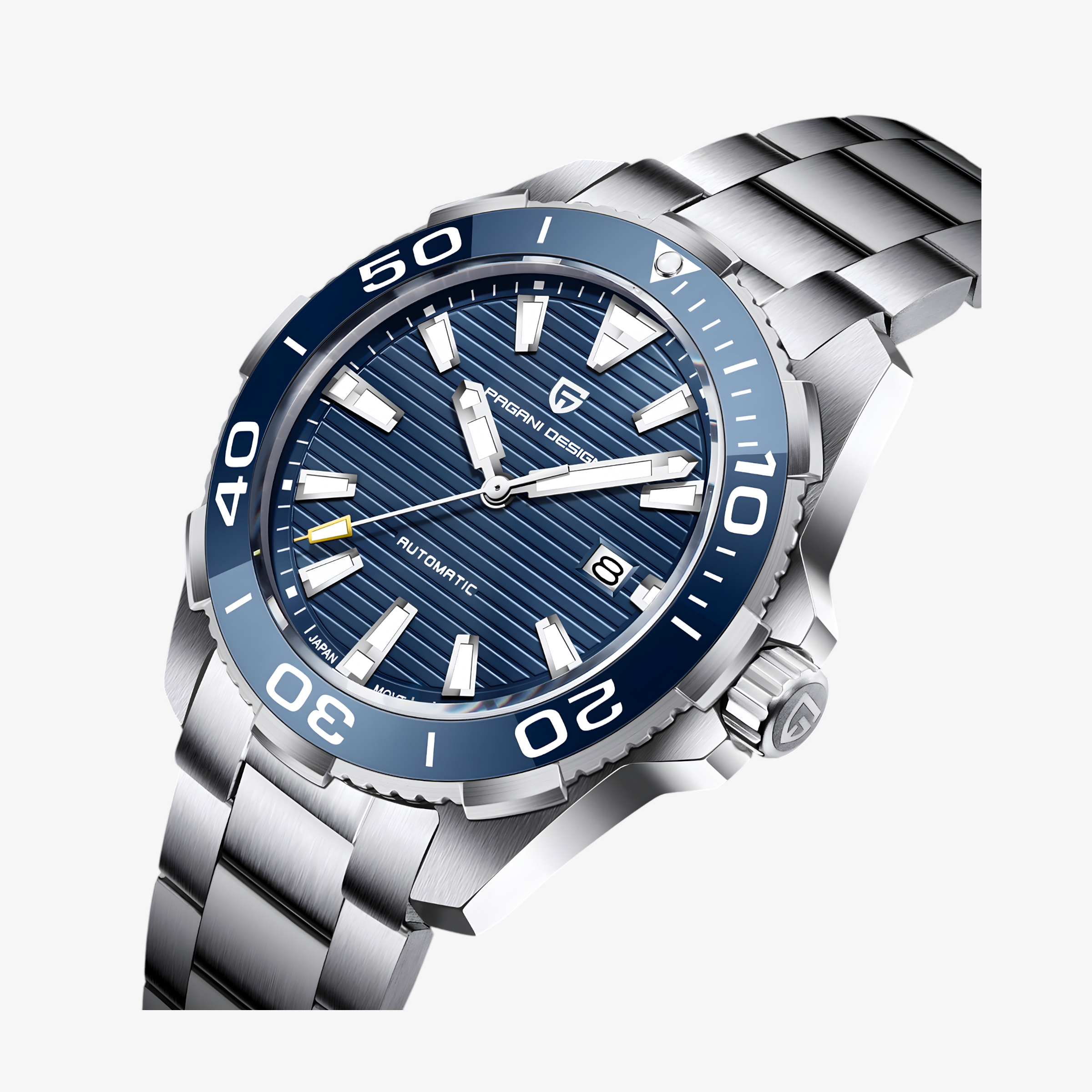 Muški Automatik Sat Pagani Design PD1668 – Blue Seamaster