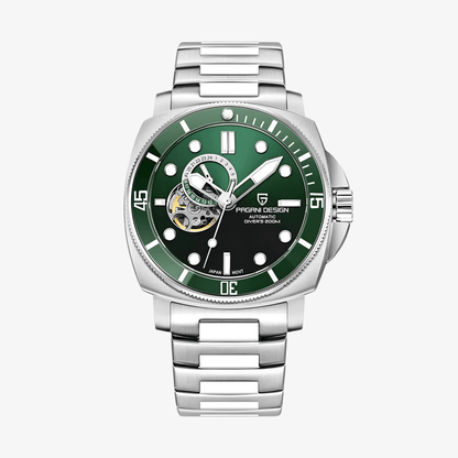 Muški Automatik Sat Pagani Design PD1736 Metal - Green