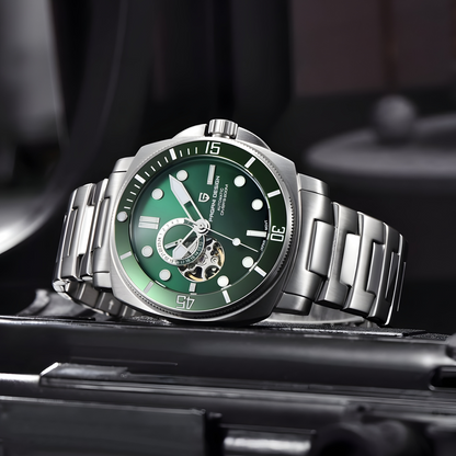 Muški Automatik Sat Pagani Design PD1736 Metal - Green