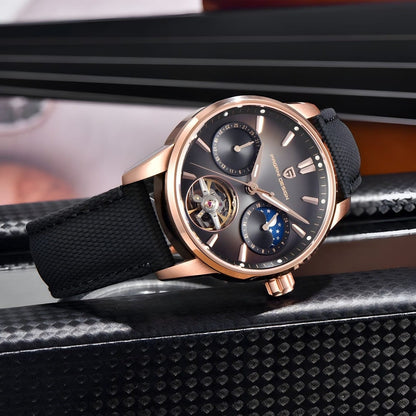 Muški Automatik Sat Pagani Desing PD-YS021 - Black/Gold