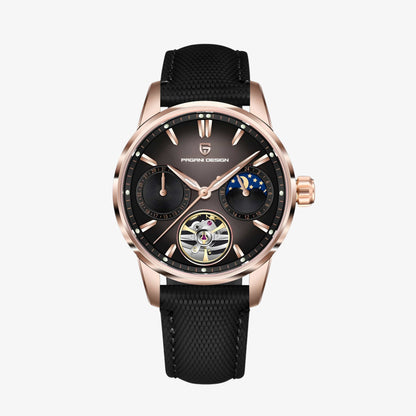Muški Automatik Sat Pagani Desing PD-YS021 - Black/Gold