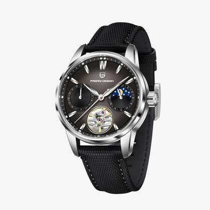 Muški Automatik Sat Pagani Desing PD-YS021 - Black/Silver