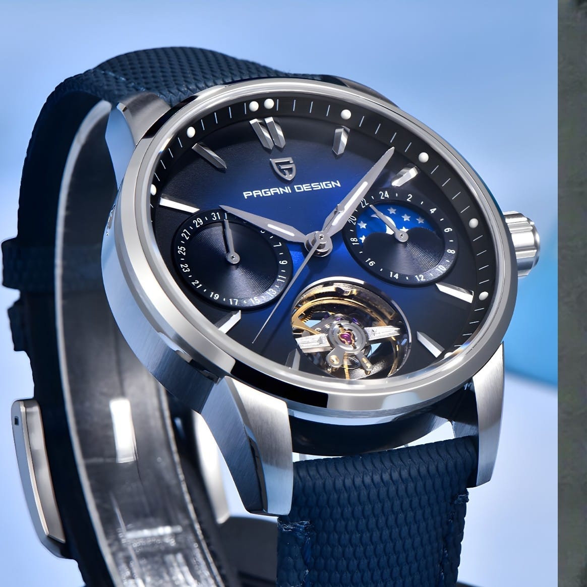 Muški Automatik Sat Pagani Desing PD-YS021 - Blue