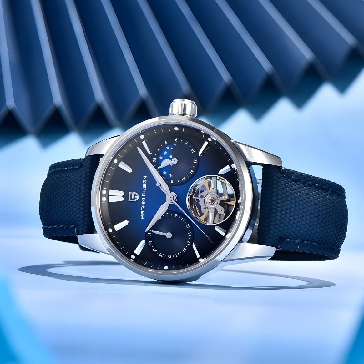 Muški Automatik Sat Pagani Desing PD-YS021 - Blue