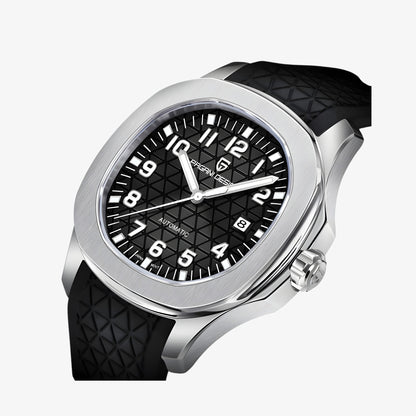 Muški Automatik Sat Pagani Desing PD-YS031 - Black/Silver