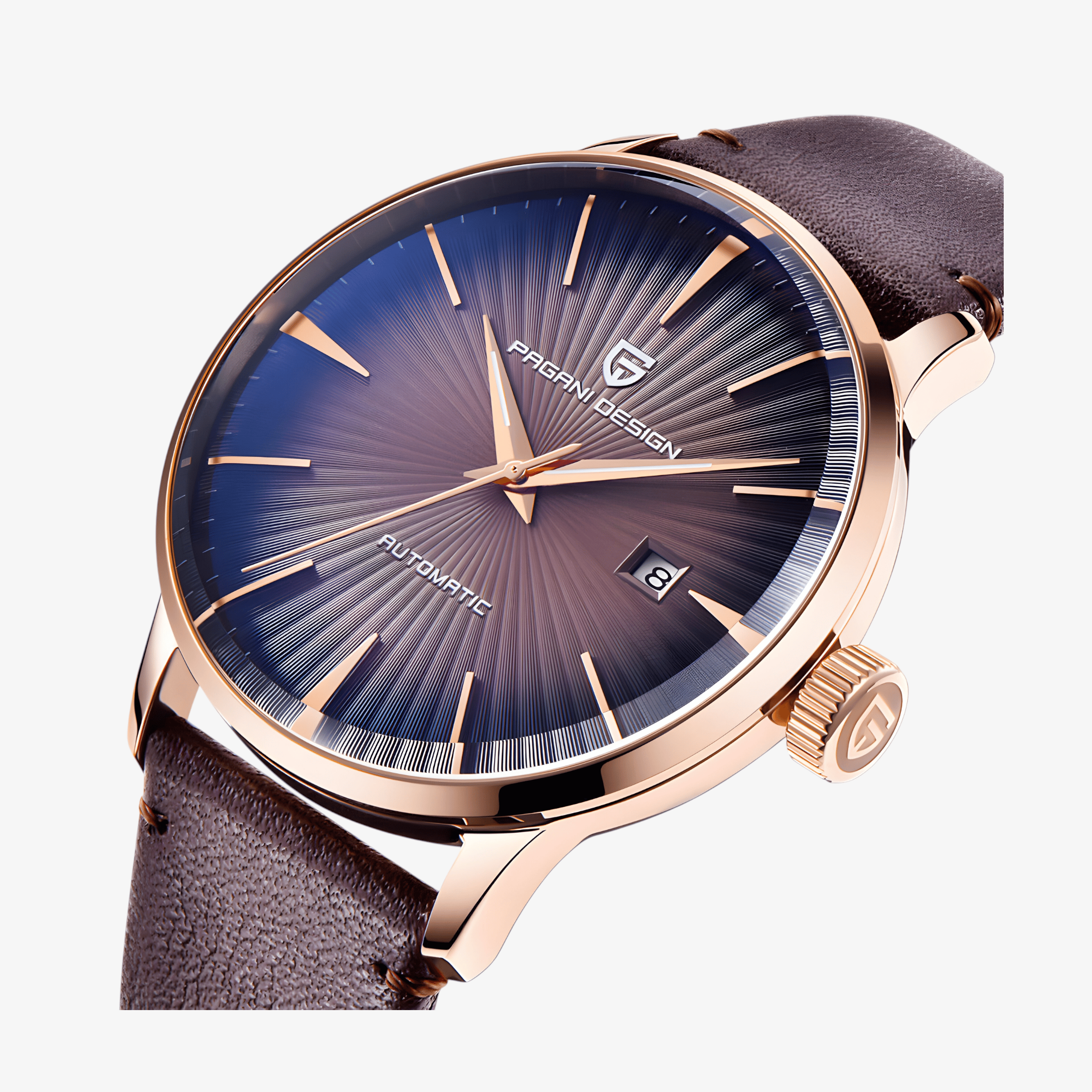 Muški Automatik Sat Pagani Desing PD2770 - Brown