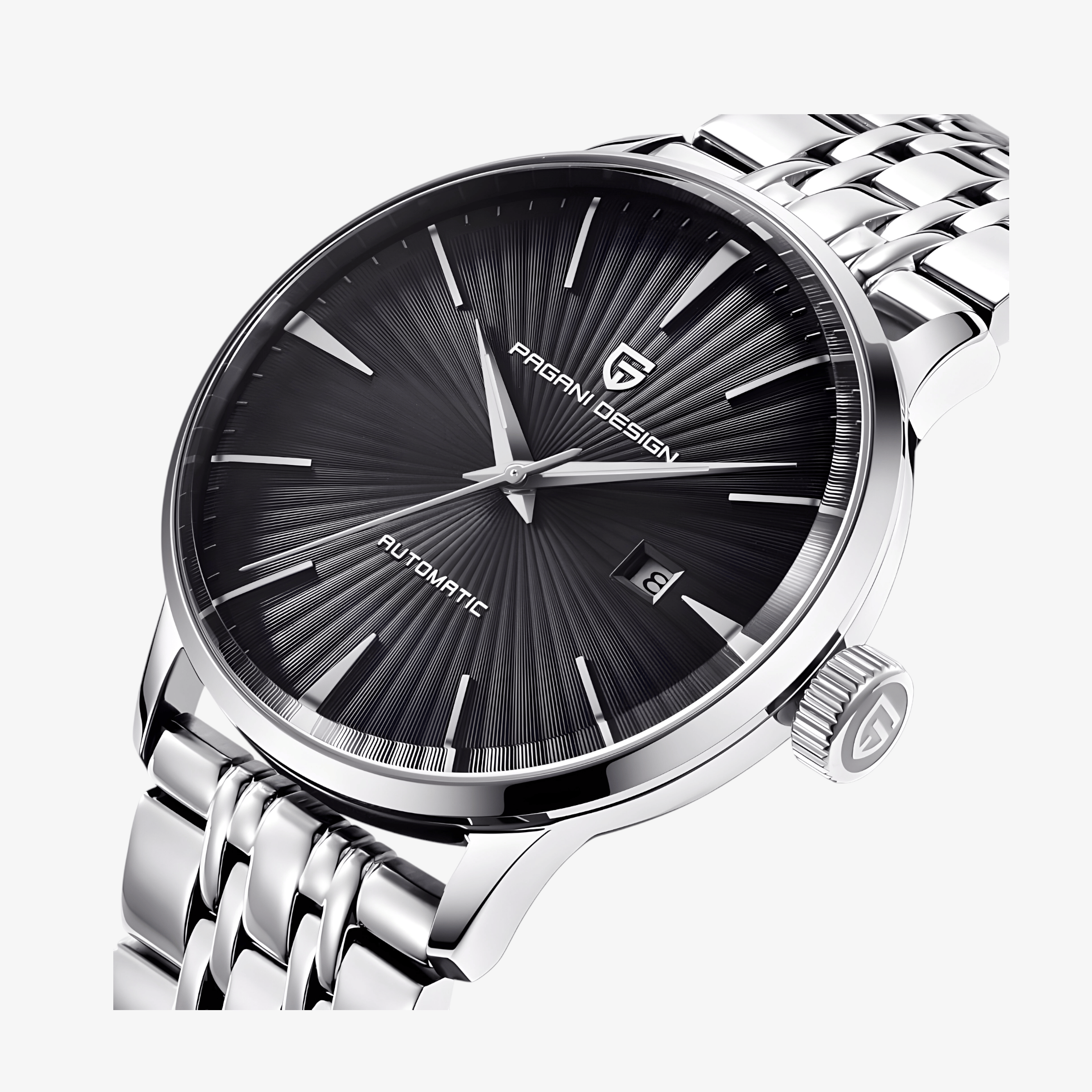 Muški Automatik Sat Pagani Desing PD2770 Metal - Black
