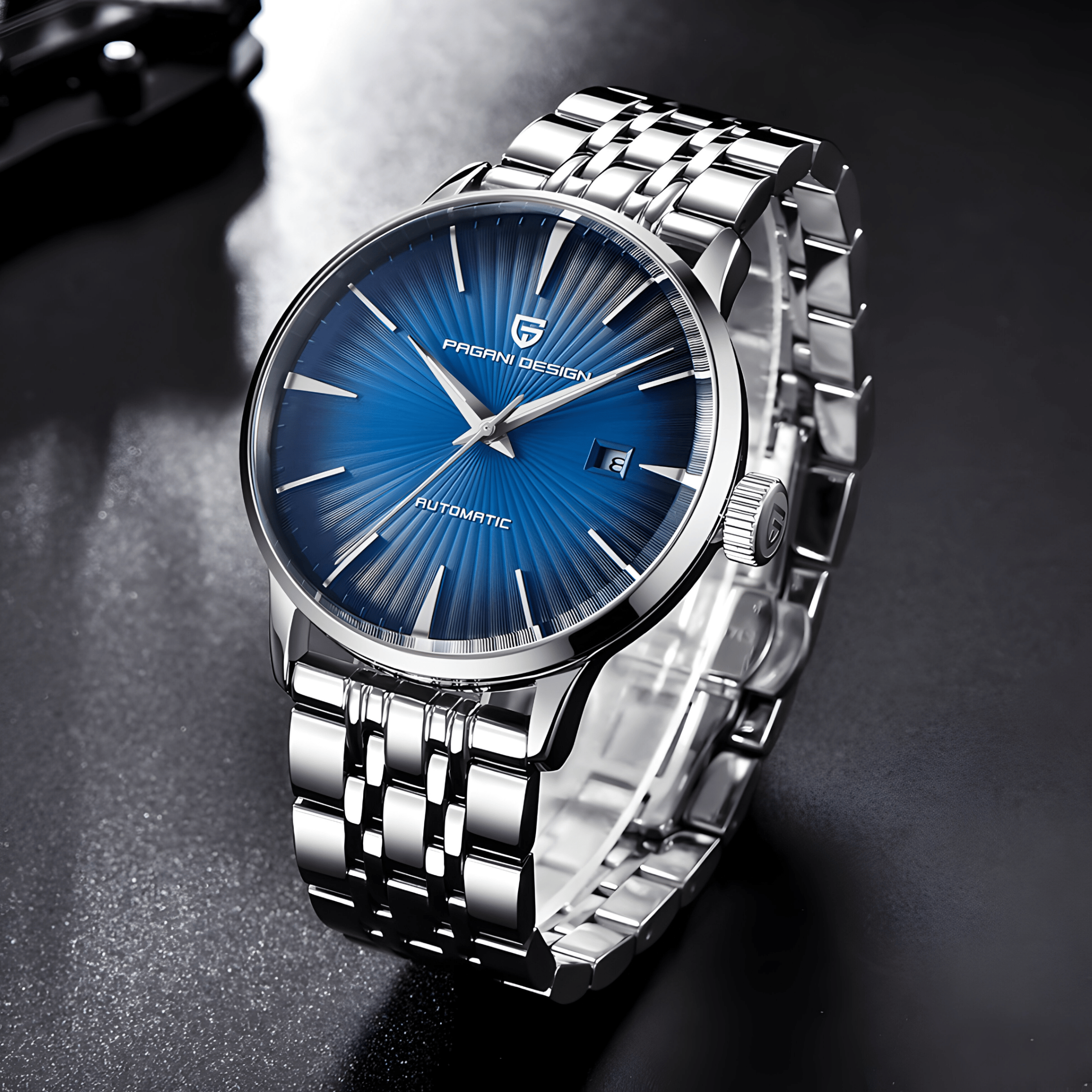 Muški Automatik Sat Pagani Desing PD2770 Metal - Blue