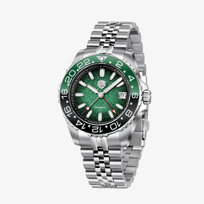 Muški Automatik Sat RollsTimi RT7935 - Green GMT Homage