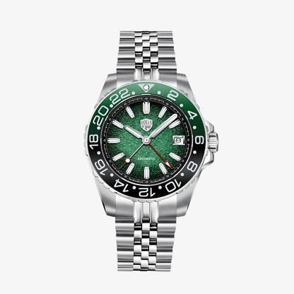 Muški Automatik Sat RollsTimi RT7935 - Green GMT Homage