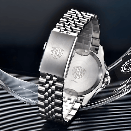 Muški Automatik Sat RollsTimi RT7935 - Green GMT Homage