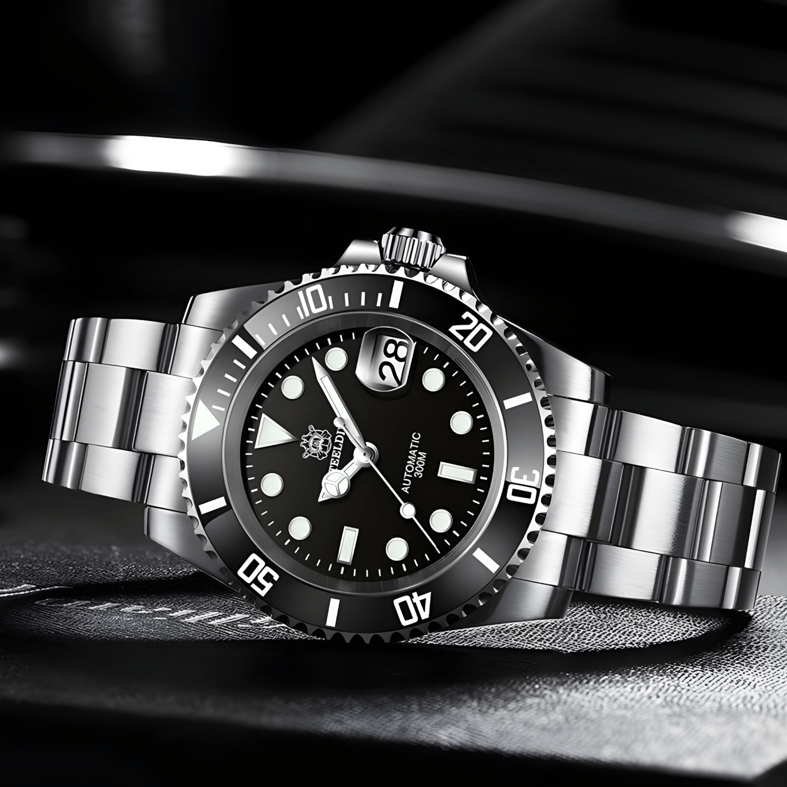 Muški Automatik Sat STEELDIVE SD1953 - Submariner