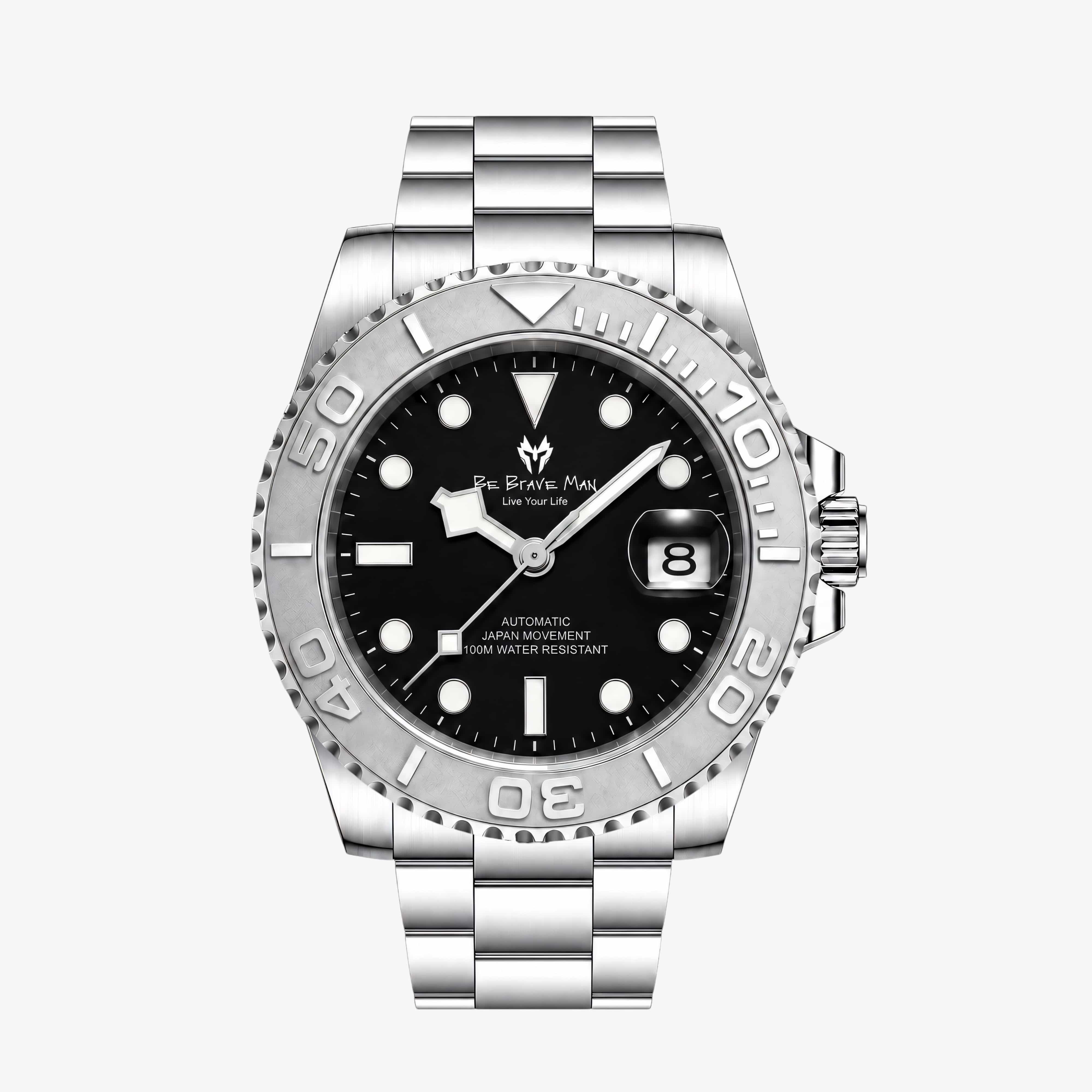 Muški Automatski Sat BBM Explorer One - Silver