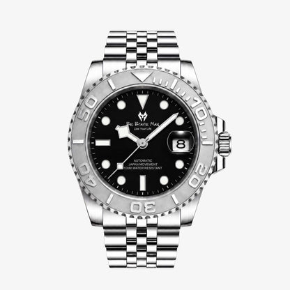 Muški Automatski Sat BBM Explorer One - Silver