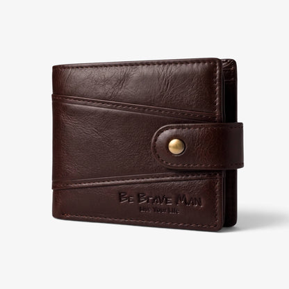 Muški Kožni Novčanik Carter - Dark Brown
