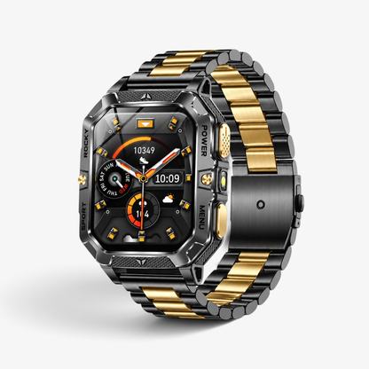 Muški Pametni Sat AK115 Business - Black/Gold