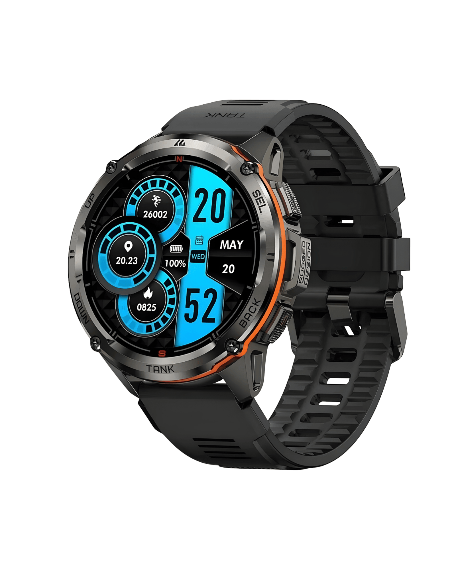 Muški Pametni Sat - Kospet Tank T3 Ultra Black