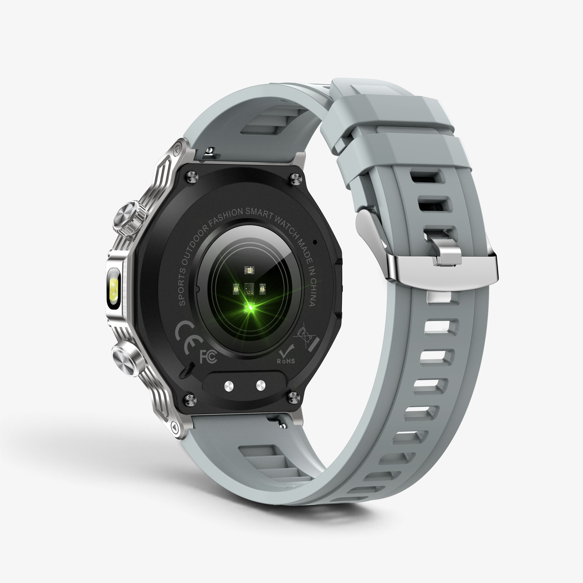 Muški Pametni Sat Military AK82 - Silver