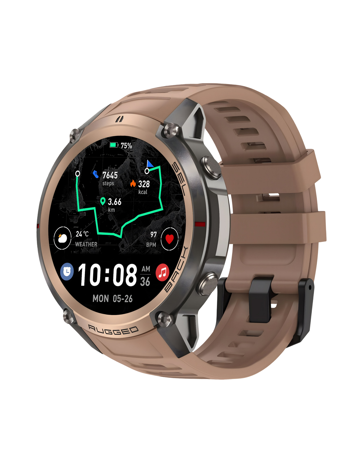 Muški Pametni Sat - Military DM59 Taupe