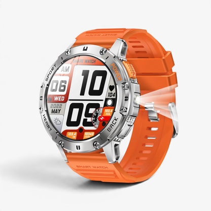 Muški Pametni Sat - Military K65 Orange